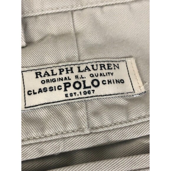 Polo By Ralph Lauren Chino Pants Mens Beige 36x29 - Picture 5 of 7